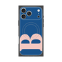 プレミアムスクエアケース with MagSafe［ オリジナル - initial color - B navy ］