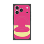 プレミアムスクエアケース with MagSafe［ オリジナル - initial color - C pink ］