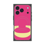 プレミアムスクエアケース with MagSafe［ オリジナル - initial color - C pink ］