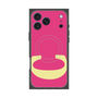 プレミアムスクエアケース with MagSafe［ オリジナル - initial color - C pink ］