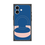 プレミアムスクエアケース with MagSafe［ オリジナル - initial color - C navy ］