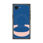 プレミアムスクエアケース with MagSafe［ オリジナル - initial color - C navy ］