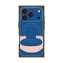 プレミアムスクエアケース with MagSafe［ オリジナル - initial color - C navy ］