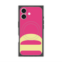 プレミアムスクエアケース with MagSafe［ オリジナル - initial color - D pink ］
