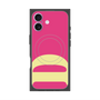 プレミアムスクエアケース with MagSafe［ オリジナル - initial color - D pink ］