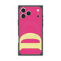 プレミアムスクエアケース with MagSafe［ オリジナル - initial color - D pink ］