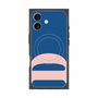 プレミアムスクエアケース with MagSafe［ オリジナル - initial color - D navy ］