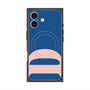 プレミアムスクエアケース with MagSafe［ オリジナル - initial color - D navy ］