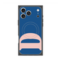 プレミアムスクエアケース with MagSafe［ オリジナル - initial color - D navy ］