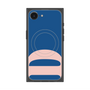 プレミアムスクエアケース with MagSafe［ オリジナル - initial color - D navy ］