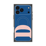 プレミアムスクエアケース with MagSafe［ オリジナル - initial color - D navy ］