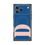 プレミアムスクエアケース with MagSafe［ オリジナル - initial color - D navy ］