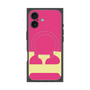 プレミアムスクエアケース with MagSafe［ オリジナル - initial color - E pink ］