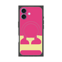 プレミアムスクエアケース with MagSafe［ オリジナル - initial color - E pink ］