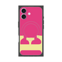 プレミアムスクエアケース with MagSafe［ オリジナル - initial color - E pink ］