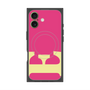 プレミアムスクエアケース with MagSafe［ オリジナル - initial color - E pink ］
