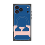 プレミアムスクエアケース with MagSafe［ オリジナル - initial color - E navy ］