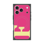 プレミアムスクエアケース with MagSafe［ オリジナル - initial color - F pink ］