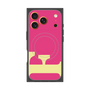 プレミアムスクエアケース with MagSafe［ オリジナル - initial color - F pink ］
