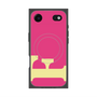 プレミアムスクエアケース with MagSafe［ オリジナル - initial color - F pink ］