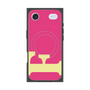 プレミアムスクエアケース with MagSafe［ オリジナル - initial color - F pink ］