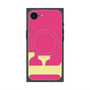 プレミアムスクエアケース with MagSafe［ オリジナル - initial color - F pink ］