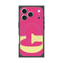 プレミアムスクエアケース with MagSafe［ オリジナル - initial color - G pink ］