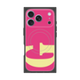 プレミアムスクエアケース with MagSafe［ オリジナル - initial color - G pink ］