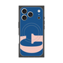 プレミアムスクエアケース with MagSafe［ オリジナル - initial color - G navy ］