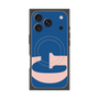 プレミアムスクエアケース with MagSafe［ オリジナル - initial color - G navy ］