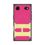 プレミアムスクエアケース with MagSafe［ オリジナル - initial color - H pink ］
