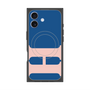 プレミアムスクエアケース with MagSafe［ オリジナル - initial color - H navy ］