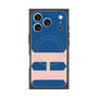プレミアムスクエアケース with MagSafe［ オリジナル - initial color - H navy ］