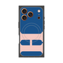 プレミアムスクエアケース with MagSafe［ オリジナル - initial color - H navy ］