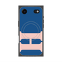 プレミアムスクエアケース with MagSafe［ オリジナル - initial color - H navy ］