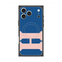 プレミアムスクエアケース with MagSafe［ オリジナル - initial color - H navy ］