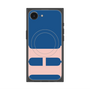 プレミアムスクエアケース with MagSafe［ オリジナル - initial color - H navy ］