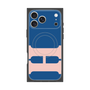 プレミアムスクエアケース with MagSafe［ オリジナル - initial color - H navy ］