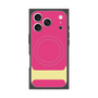 プレミアムスクエアケース with MagSafe［ オリジナル - initial color - I pink ］