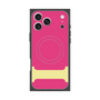 プレミアムスクエアケース with MagSafe［ オリジナル - initial color - I pink ］