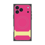 プレミアムスクエアケース with MagSafe［ オリジナル - initial color - I pink ］