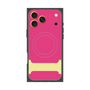 プレミアムスクエアケース with MagSafe［ オリジナル - initial color - I pink ］