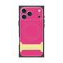 プレミアムスクエアケース with MagSafe［ オリジナル - initial color - I pink ］
