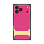 プレミアムスクエアケース with MagSafe［ オリジナル - initial color - I pink ］