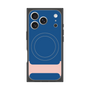 プレミアムスクエアケース with MagSafe［ オリジナル - initial color - I navy ］