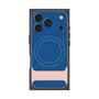 プレミアムスクエアケース with MagSafe［ オリジナル - initial color - I navy ］