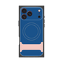 プレミアムスクエアケース with MagSafe［ オリジナル - initial color - I navy ］