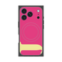 プレミアムスクエアケース with MagSafe［ オリジナル - initial color - J pink ］