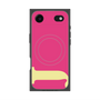 プレミアムスクエアケース with MagSafe［ オリジナル - initial color - J pink ］