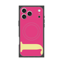 プレミアムスクエアケース with MagSafe［ オリジナル - initial color - J pink ］